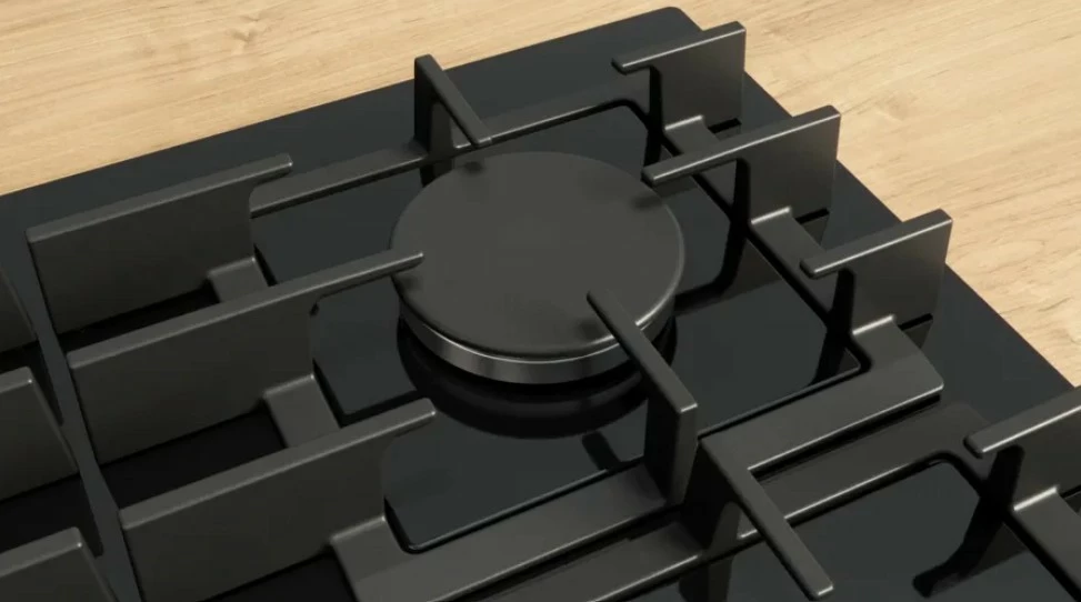 Sobë gazi Bosch PRP6A6H40, 4 zona, e zezë