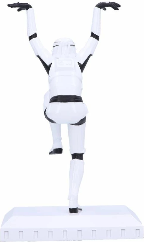 Figurinë koleksionuese NEMESIS NOW Stormtrooper Crane Kick 20.5 cm, e bardhë/zezë, me kuti dhurate