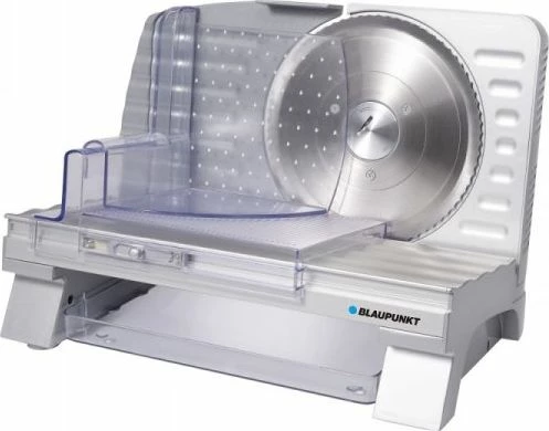 Prerëse elektrike ushqimi Blaupunkt FMS501 200W, thikë 17 cm, rregullim 1–20 mm, argjendtë