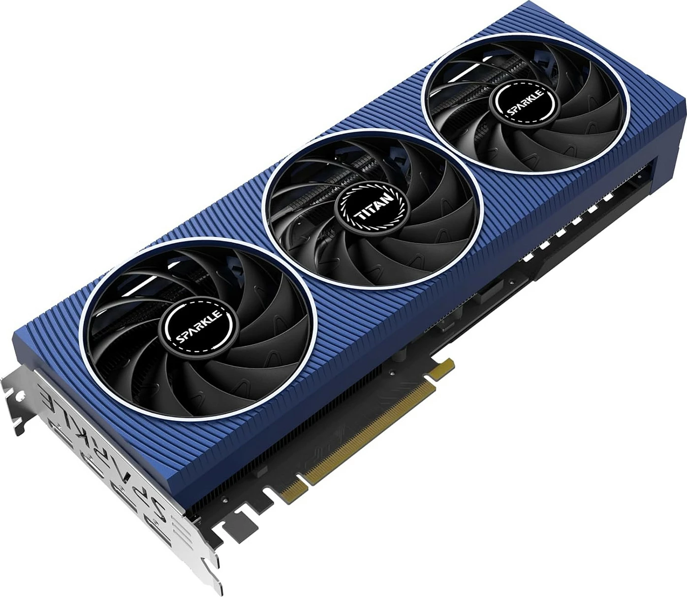 Kartelë grafike Sparkle Intel Arc A750 TITAN OC Edition, 8 GB, PCI Express 4.0, e zezë dhe blu