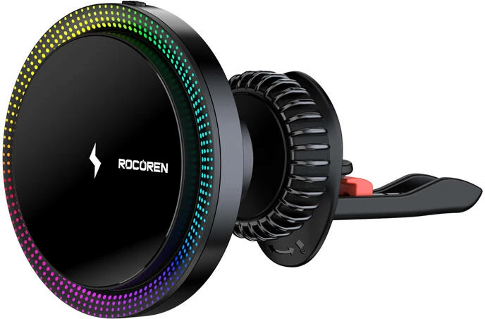 Mbushës wireless për veturë Rocoren RCZJ-XK01, 15W, i zi