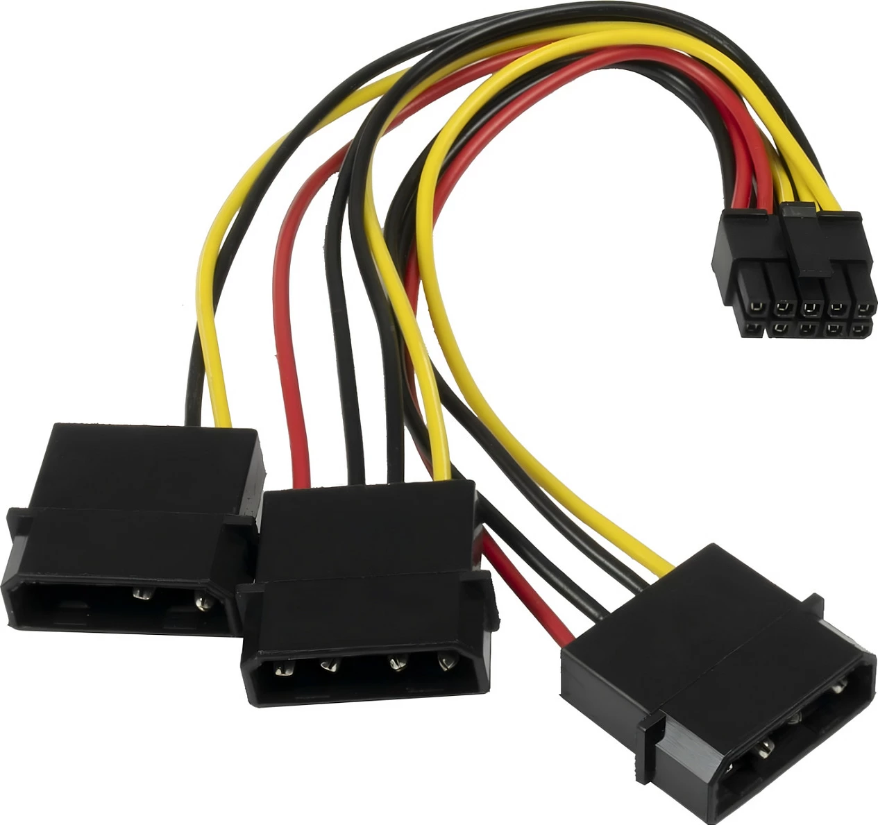 Backplane për disqe Inter-Tech SU-2, 4x NVMe/SAS/SATA