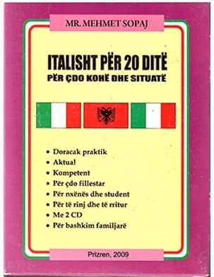 Italisht për 20 Ditë – Për çdo kohë dhe situatë (me CD)