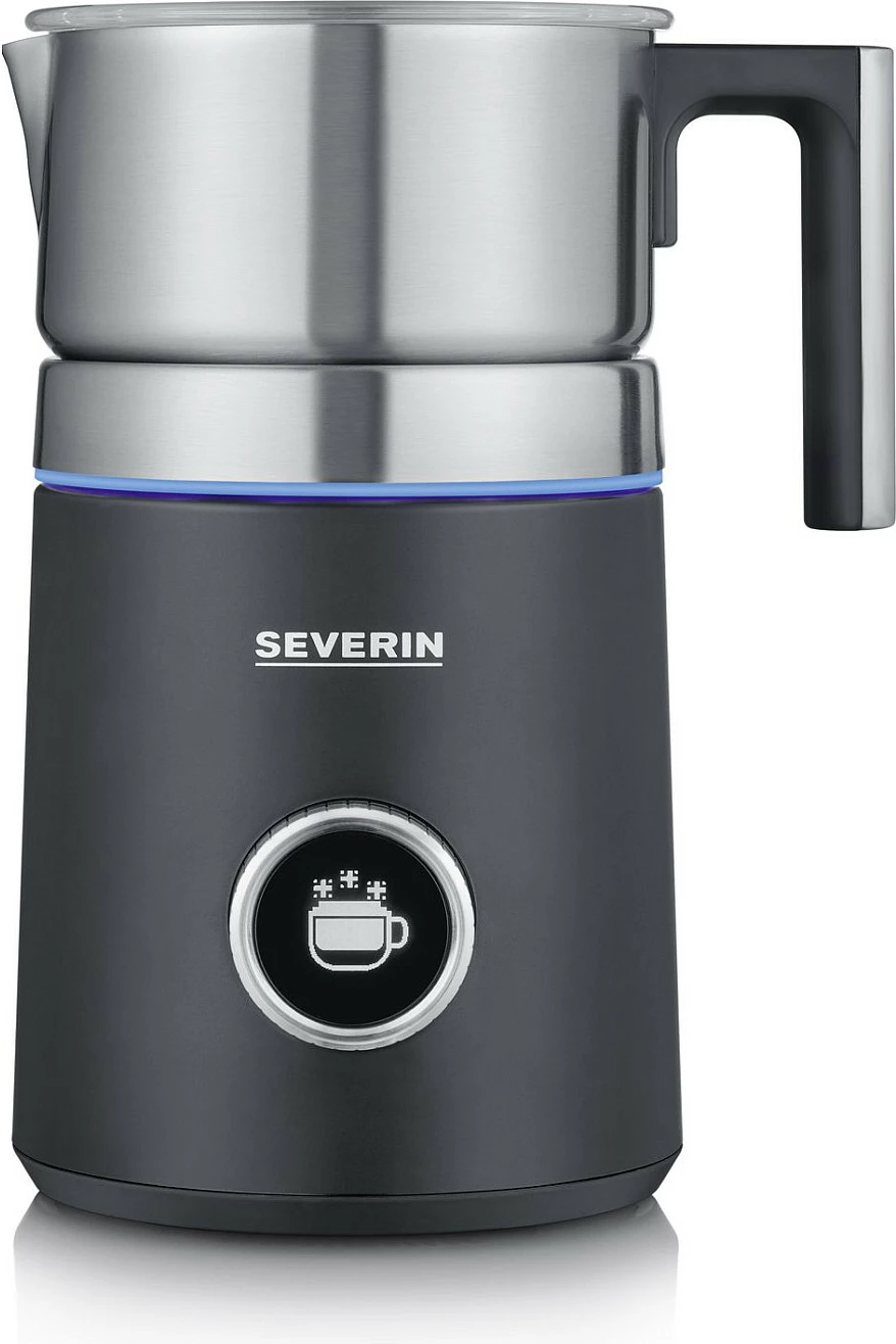 Shkumëzues qumështi Severin Spuma 700 Plus SM3587, 500W, 0.7L, i zi/inoks