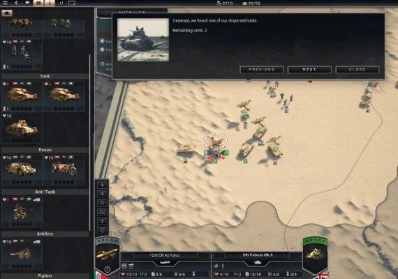 Panzer Corps 2: Frontlines - Cyrenaica DLC EN/DE/FR/PL/PT/RU/ZH/ES Global