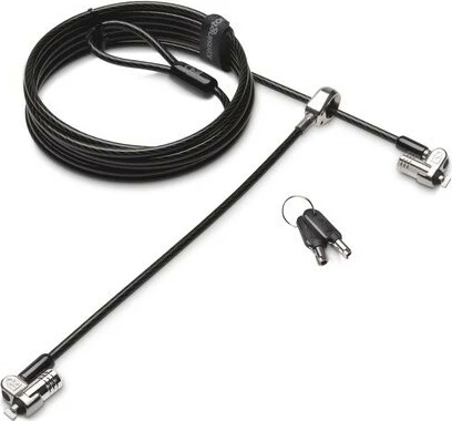 Kensington MicroSaver 2.0, Kasë, Çelës, Çelik karboni, E zezë