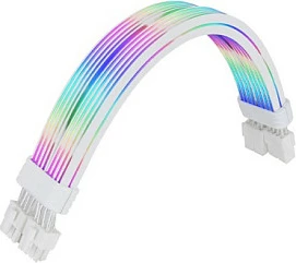 Kabllo mod ARGB Thermaltake Mod Snow 8-Pin, Female/Female, e bardhë
