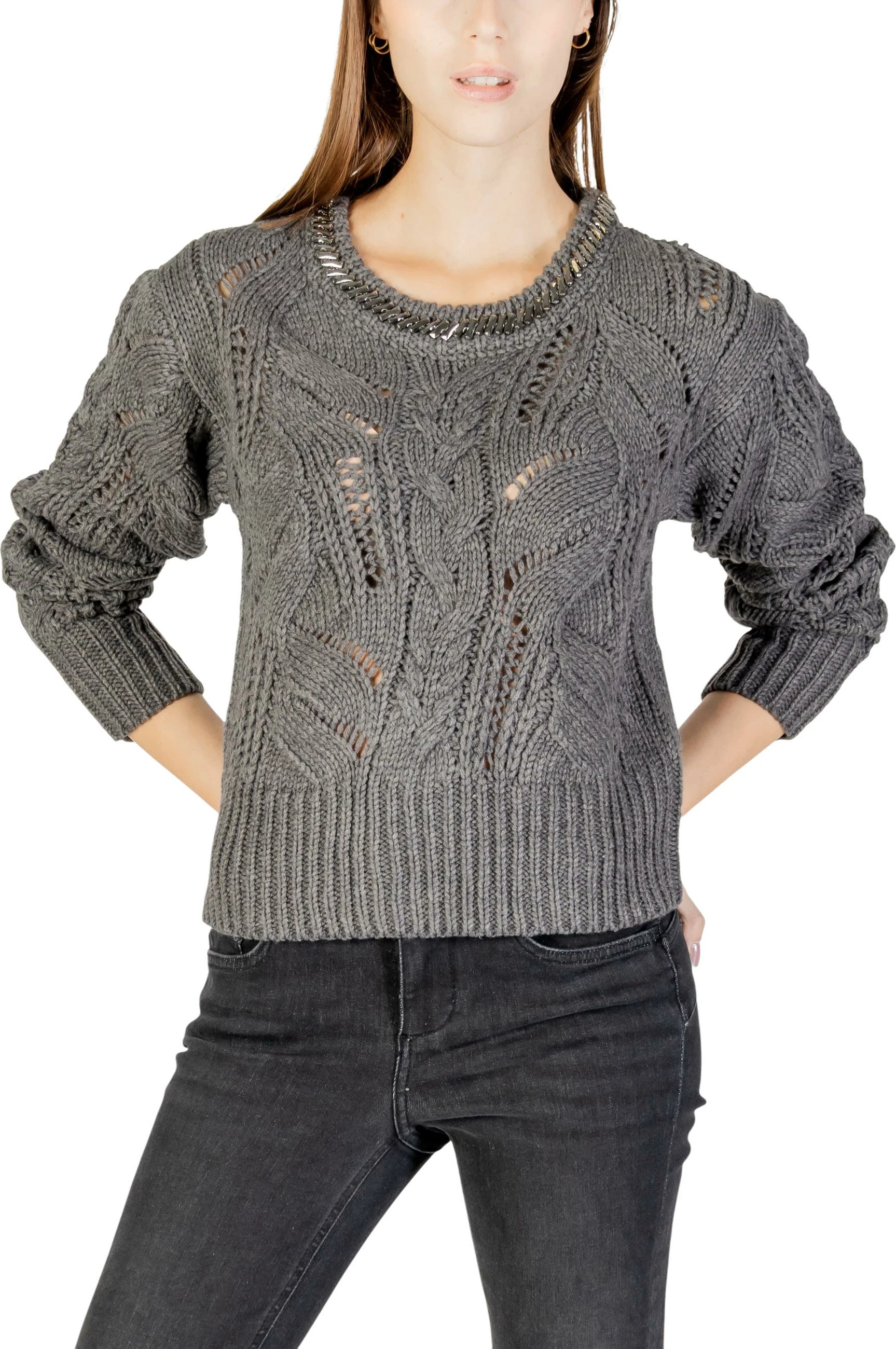 Xhemper për femra Liu Jo MF5452 MA37R, gri