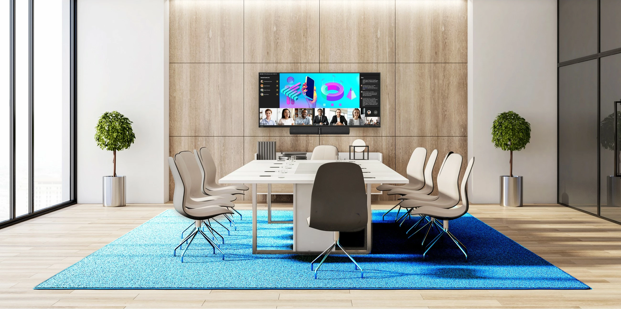 Ekran i madh me prekje AVOCOR E Serie AVE-9200 92 inç, 5K Ultra HD, Wi-Fi, 3 altoparlantë