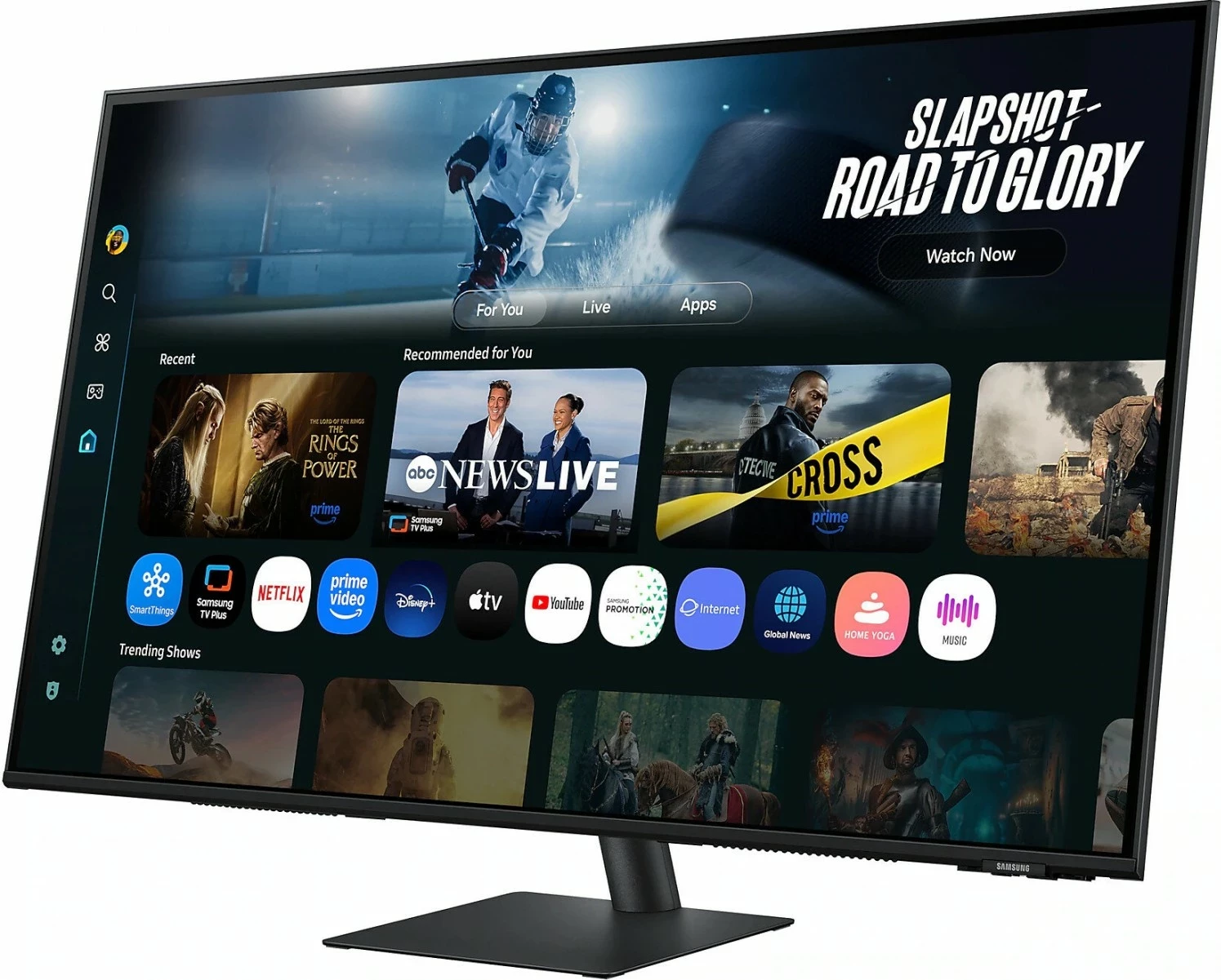 Monitor Samsung Smart M7 LS43FM700UUXDU 43 inç 4K, Smart TV, i zi