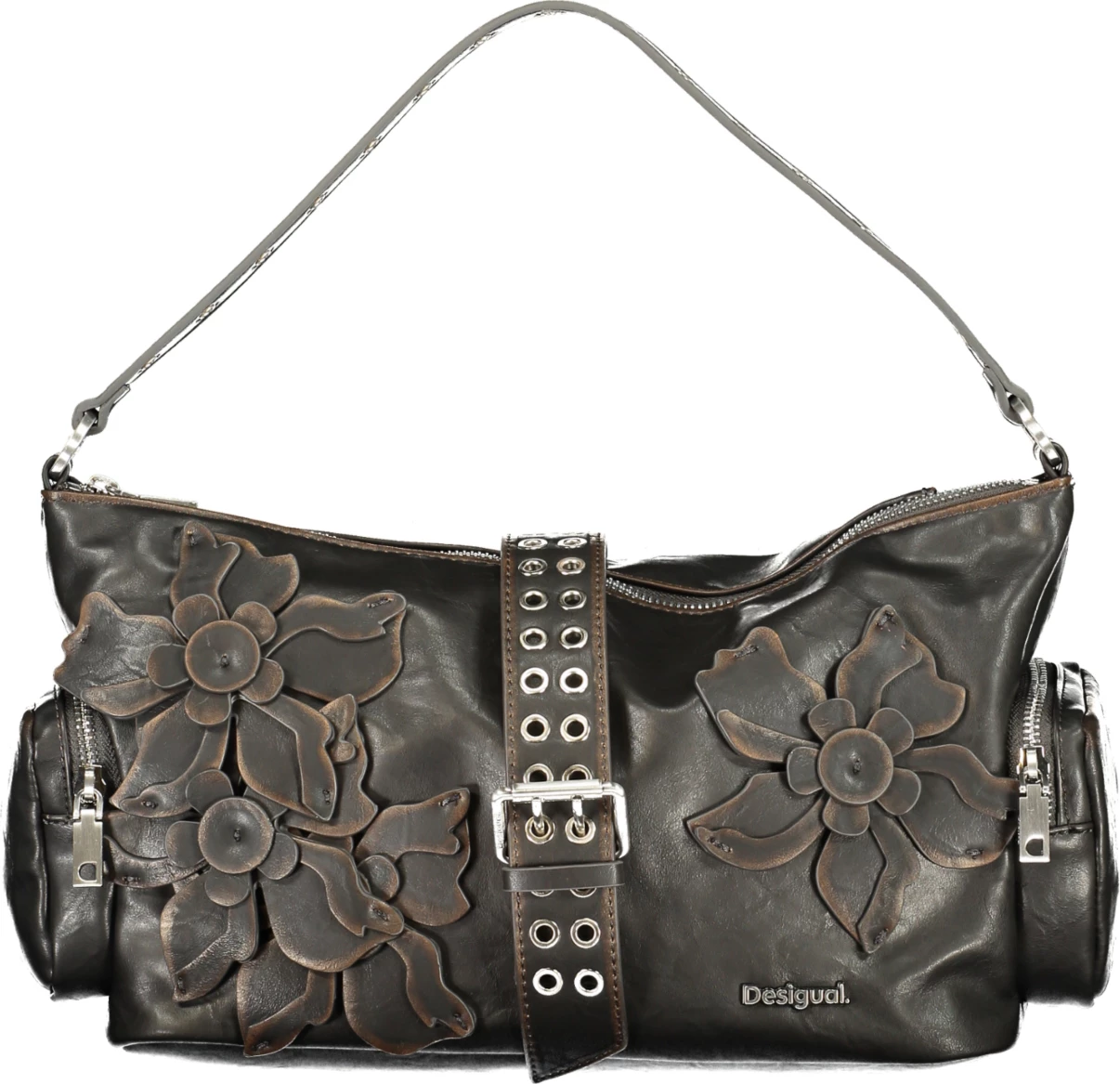 Çantë femra Desigual Curio Choco New Banaba, kafe