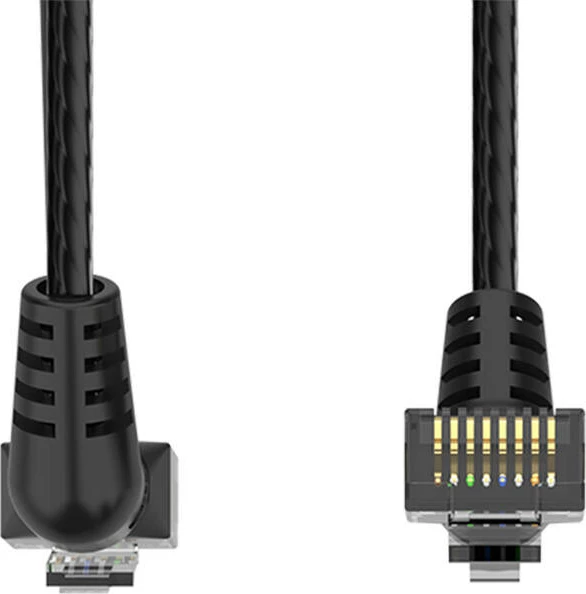 Kabllo rrjeti Vention IBOBJ, Cat.6, 5m, RJ45, e zezë