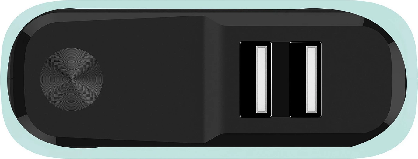 Power bank RealPower PB-20000PD+ Nutopia, 20000 mAh, USB-C PD, 2x USB-A, Blu