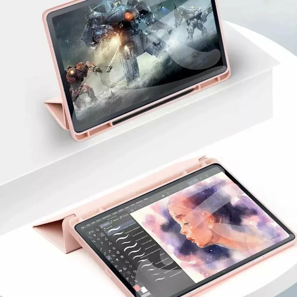 Mbështjellës tablet Tech-Protect SC Pen për Samsung Galaxy Tab S9 FE 10.9 X510/X516B, flip case, me vend për stilolaps, i zi