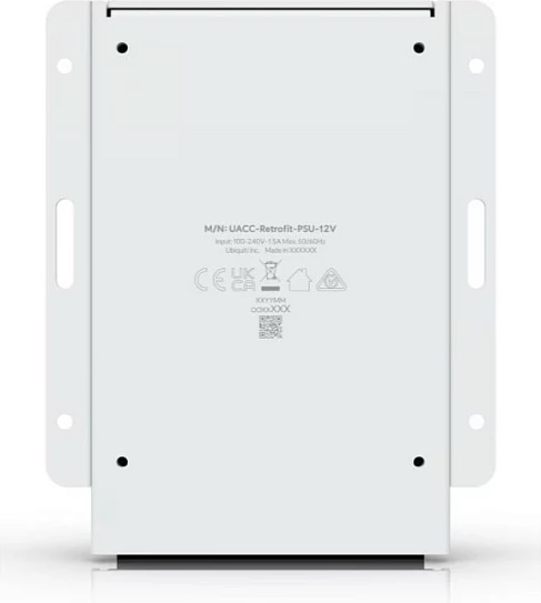 Furnizues rryme Ubiquiti Retrofit PSU 12V, DC 12V, lidhje bateri SLA 12V, i bardhë