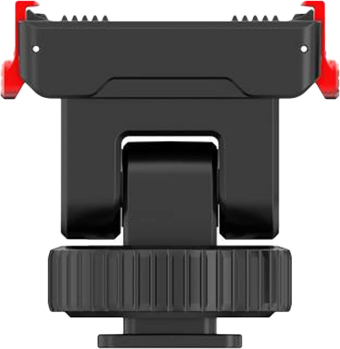 Adapter multifunksional me quick release Puluz PU1071B për DJI Osmo Action 6 / Nano, i zi/kuq