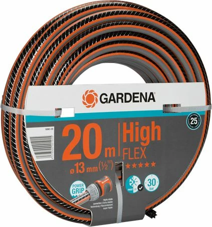 Zorrë kopshti Gardena HighFLEX 20 m 13 mm (1/2\") (18063), zezë/portokalli