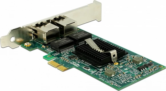 Kartelë rrjeti DeLOCK 89944, PCI Express, 2x RJ-45 Gigabit