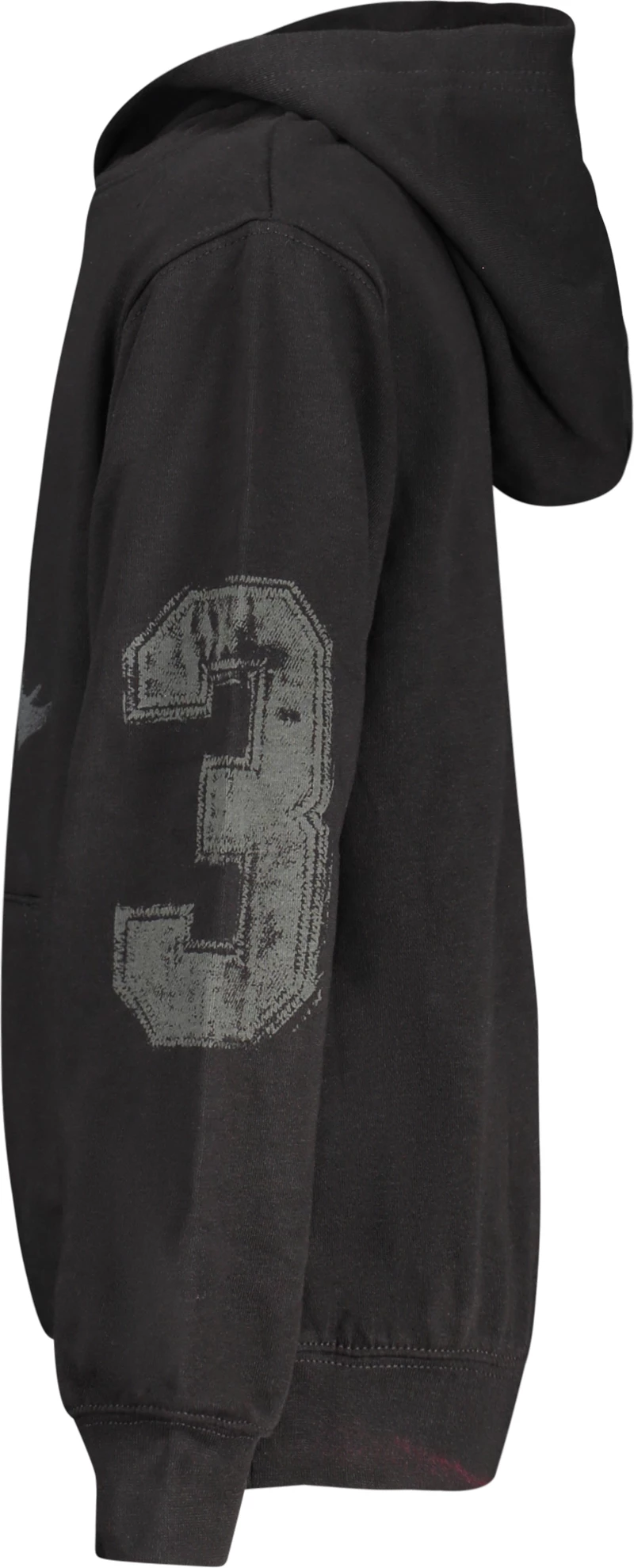 Duks për djem JORDAN zip-up, i zi