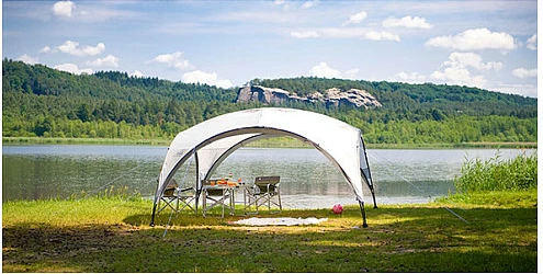 Pavijon Coleman Event Shelter 3x3 m, 9 m², kornizë çeliku, me çantë bartëse, i bardhë