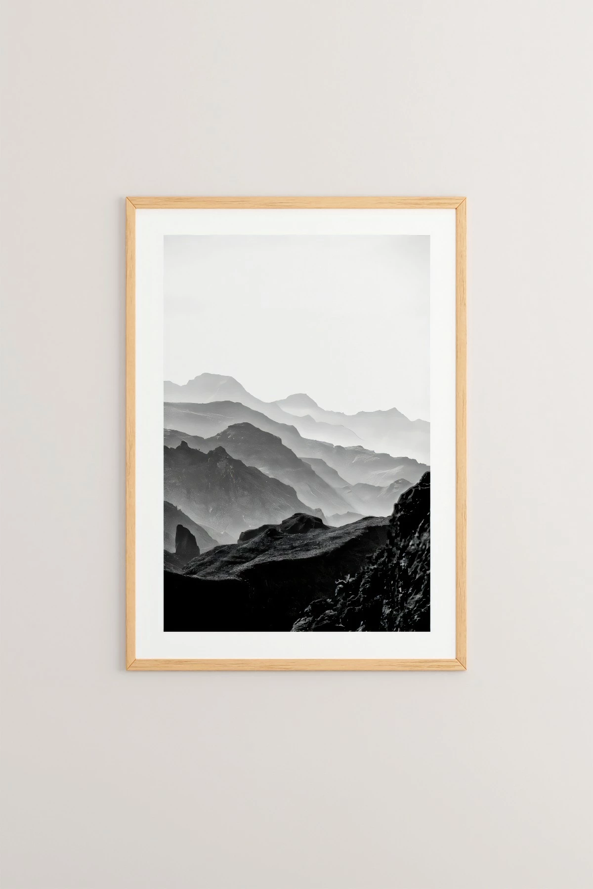 Pikturë dekorative me kornizë, Wallity, Tekhamcerceve43, shumëngjyrëshe, 33x48cm