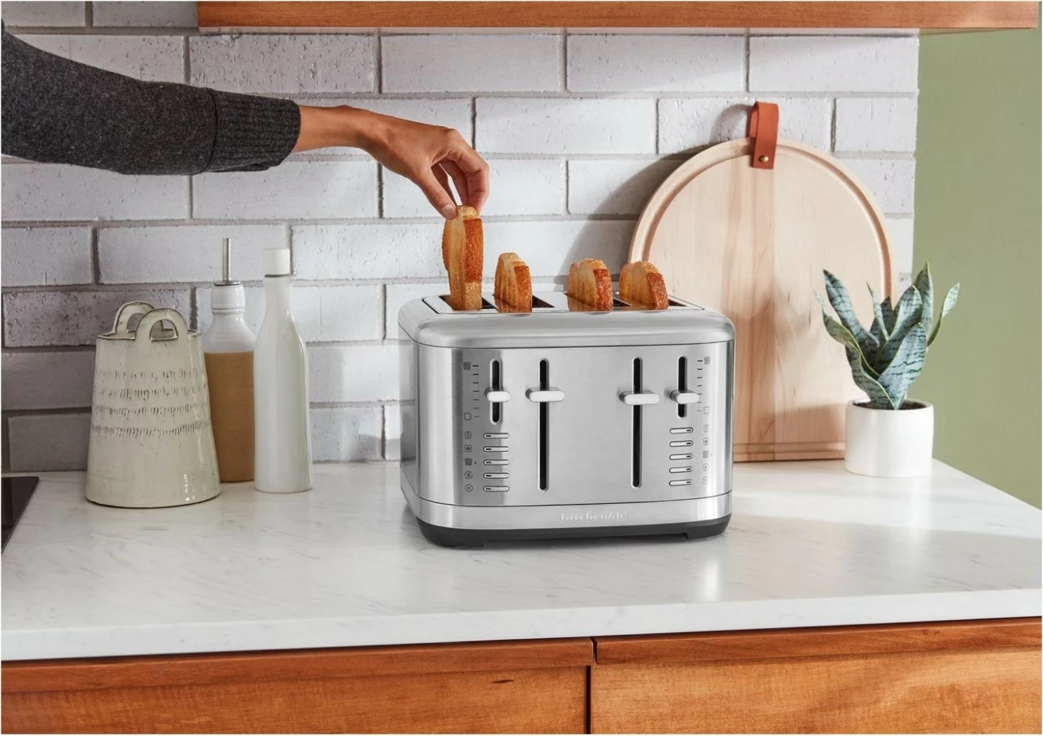 Toster KitchenAid 5KMT4109E inox katër vendesh argjend