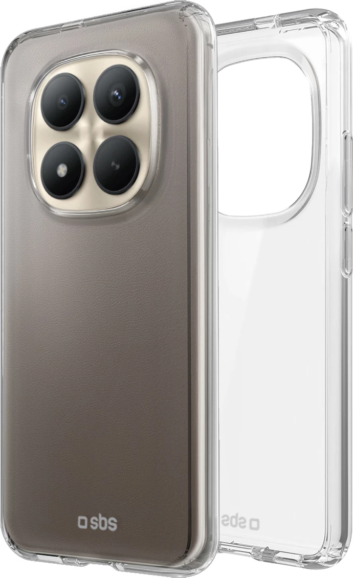 Mbështjellës SBS Skinny për Xiaomi Redmi Note 15 Pro+, TPU, transparent