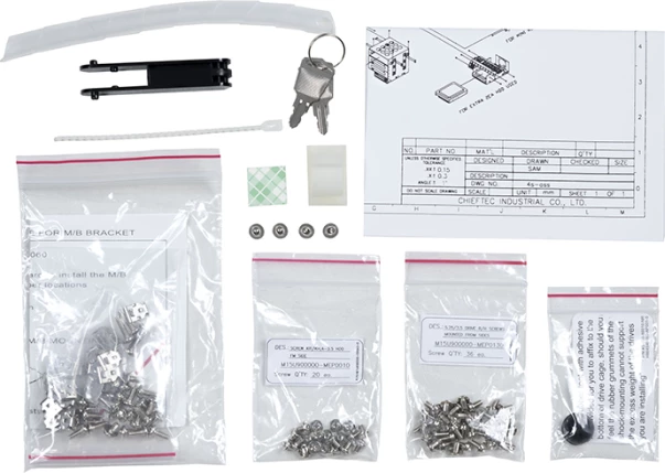 Kasë rack serveri 4U CHIEFTEC UNC-410S-B-U3-OP, ATX/mATX, 2x USB 3.0, e zezë