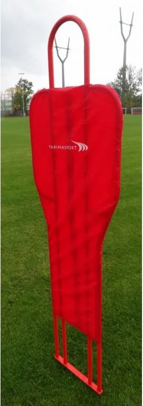 Muri futbollistik metalik Yakimasport për stërvitje, i kuq