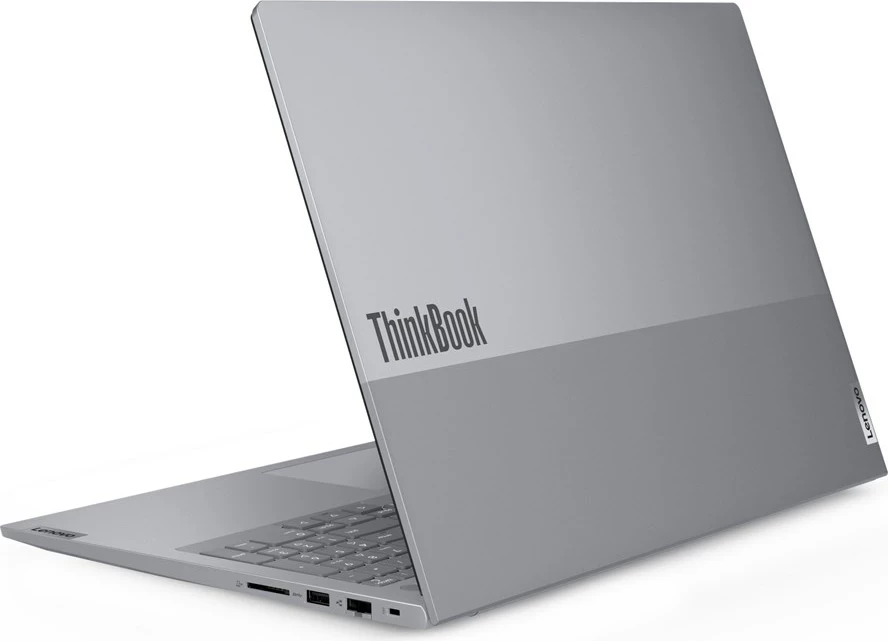 Laptop Lenovo ThinkBook 16 G8 IAL, Intel Core Ultra 7 255H, 16" WUXGA, 16 GB RAM, 1 TB SSD, Windows 11 Pro, Arctic Grey