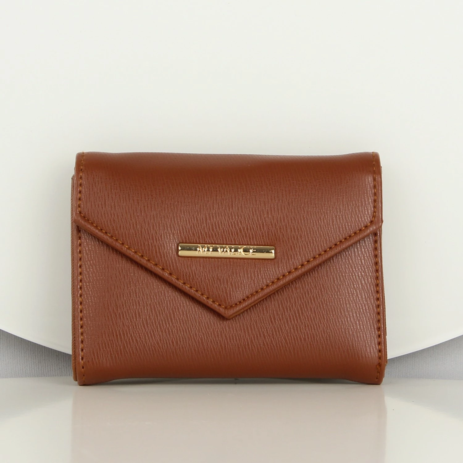 Portofol lëkure, ngjyrë tan, Zoozie Bags, 1371