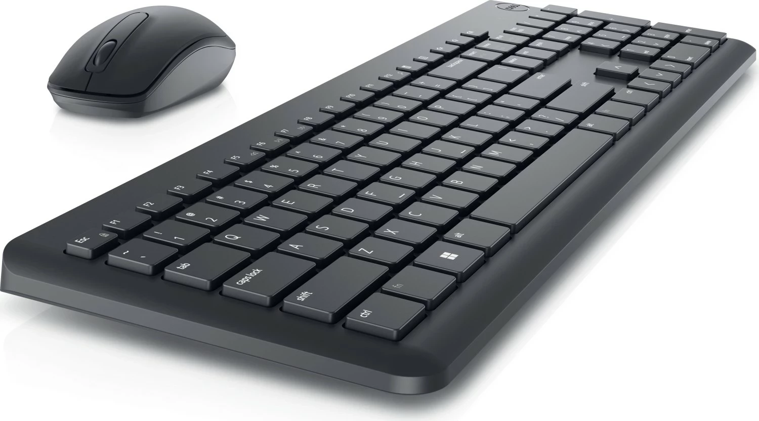 Set klaviaturë + maus pa kabllo Dell KM3322W, full-size, i zi