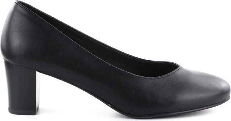 Këpucë me take të ulët për femra Sergio Leone, të zeza