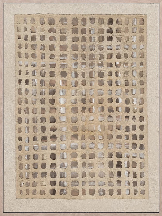 Pikturë dekorative COLLECTING MOMENTS, kanavacë, shumëngjyrëshe, dru natyral, 90x120x5cm