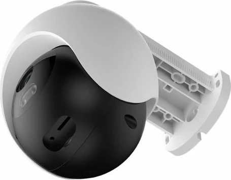 Kamerë sigurie e jashtme Wi‑Fi IMILAB EC6 3K, 360°, AI detektim person/automjet, audio dy‑drejtimësh, IP65, WiFi 6 2.4GHz, e bardhë