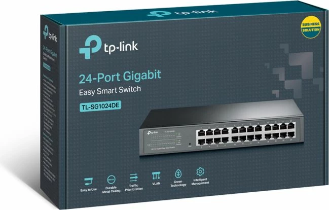 Switch TP-LINK TL-SG1024DE 24-port Gigabit Easy Smart, i zi