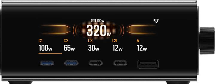 Docking station EcoFlow RAPID Pro 320W, 4x USB-C, 1x USB-A, GaN