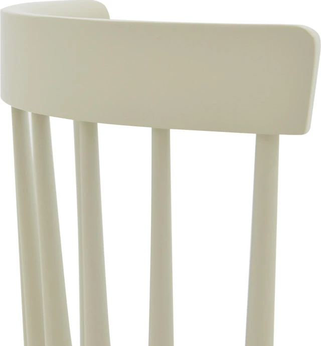 Karrige Larus dru natyral gome anthracite-bardhë, 50x49x90cm, set prej 2 copash