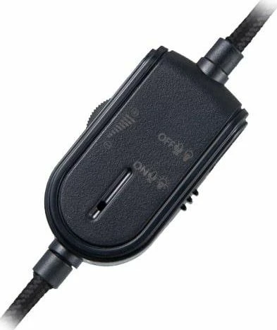 Kufje gaming Savio Forge, me mikrofon, me kabllo, 3.5 mm + USB, ndriçim i kuq