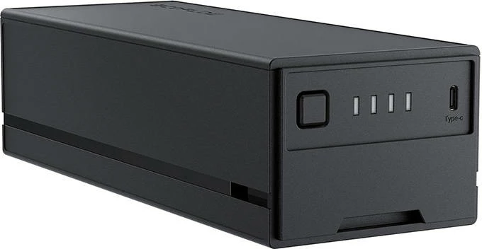 Bateri plug-in EcoFlow Glacier, 298 Wh, për frigorifer portabël, e zezë