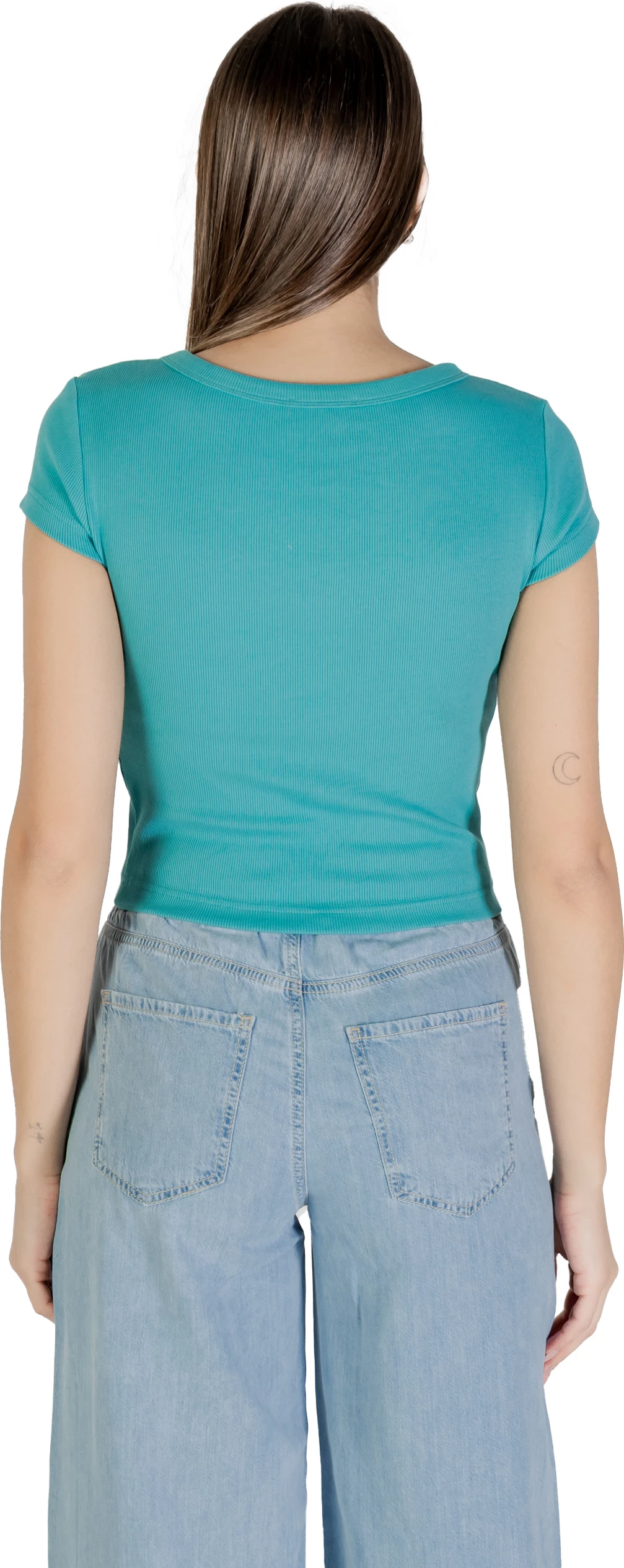 Maicë për femra Calvin Klein Jeans LV047C200G, blu e çeltë [Madhësia: M]