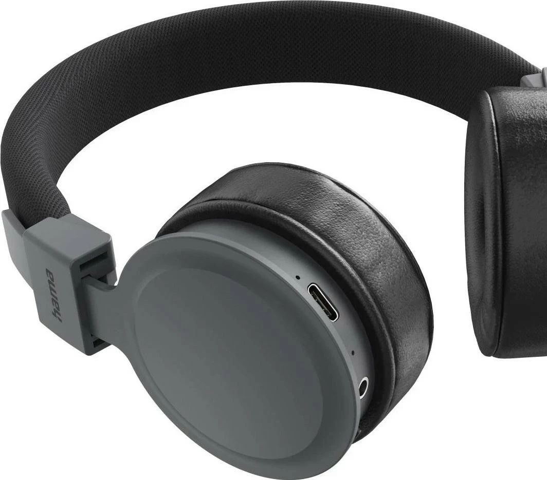 Kufje Hama Freedom Lit III, pa tela, Bluetooth, të zeza