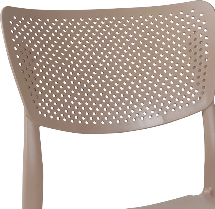 Set tavolinë me dy karrige për kopsht ose ballkon, ngjyrë kapuçino, Icon-Ignite, 3 copë