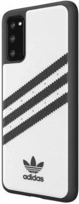 Mbështjellës Adidas OR Molded Case për Samsung Galaxy S20 G985, bardhë-zi