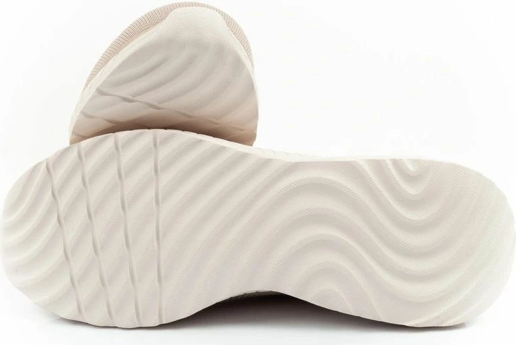 Atlete femra Skechers Bobs Squad Chaos SLIP-INS, bezhë