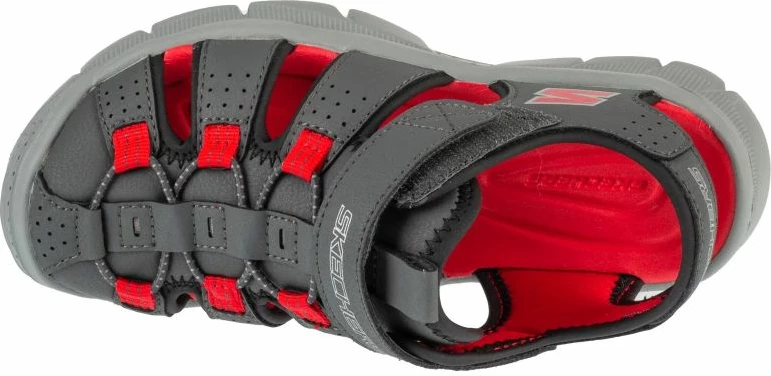 Sandale fëmijë Skechers, gri