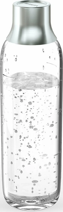 Shishe qelqi për karbonator Brita SodaTrio 1 L, transparente, set 2 copë