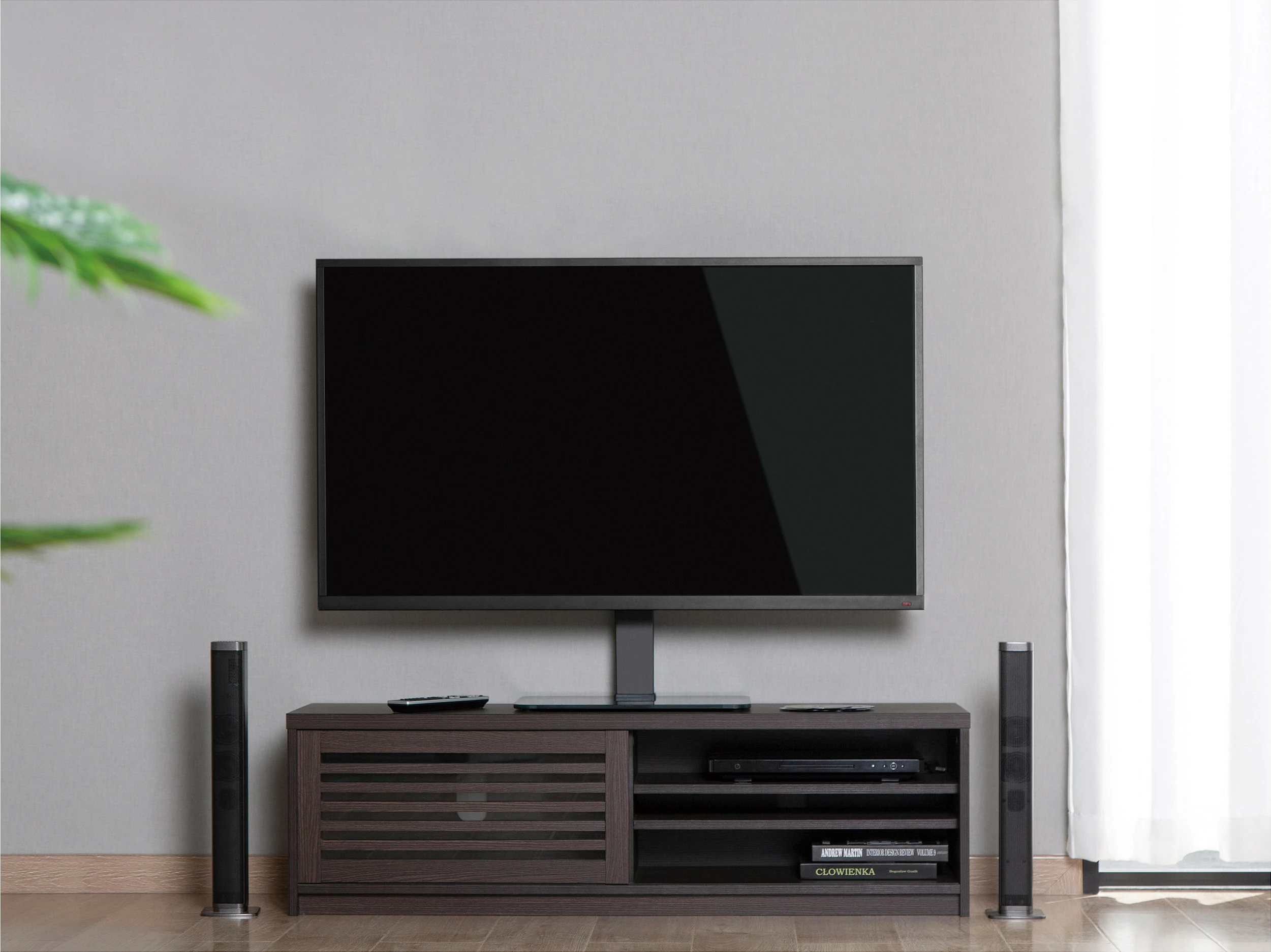 Mbajtëse tavoline për TV/monitor EQUIP 650611, 32"-55", VESA 100x200-400x400, max 40 kg, e zezë