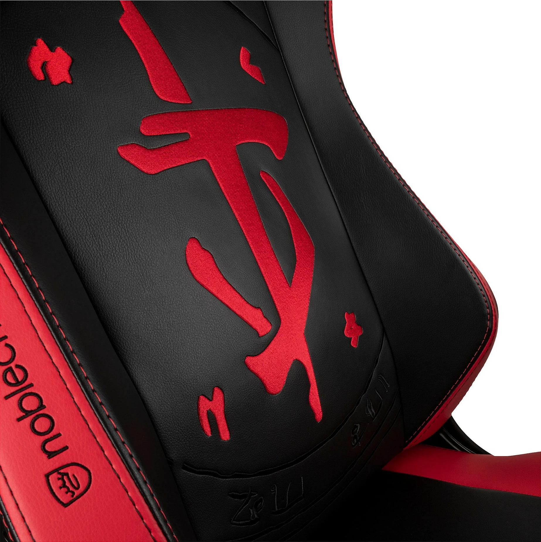 Karrige gaming Noblechairs HERO, DOOM Edition, e zezë/kuqe