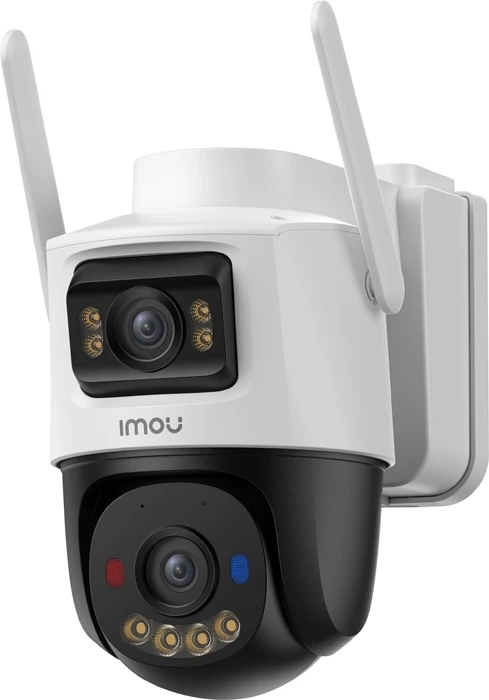 Kamerë IP e jashtme IMOU AOV Dual IPC-SA70F-10M0T2-EU 10MP 4G LTE/Wi-Fi, bateri 10000mAh, me panel diellor 8W, bardhë/zezë
